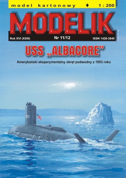 nr kat. 1211: USS ALBACORE